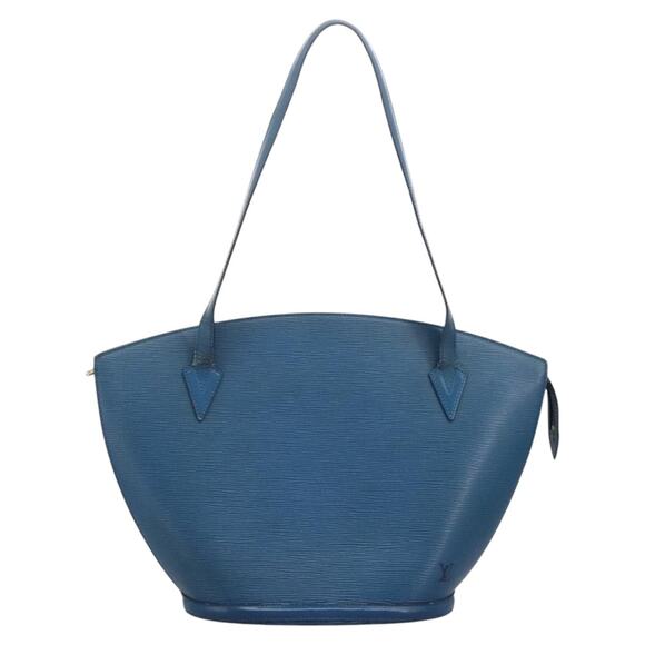 LOUIS VUITTON Epi Saint Jacques Shopping Shoulder Bag Blue M52275 - Picture 2 of 16